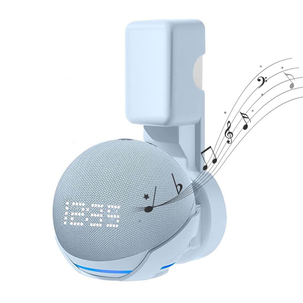 ZORBES Wall Mount for Alexa Echo Dot, Outlet Hanger Stand for Echo Dot (5th & 4th Gen) Alexa Echo Dot Holder with Cable Management, Alexa Wall Mount Alexa Echo Dot Accessories (Holder Only) ZORBES Wall Mount for Alexa Echo Dot, Outlet Hanger Stand for Echo Dot (5th & 4th Gen) Alexa Echo Dot Holder with Cable Management, Alexa Wall Mount Alexa Echo Dot Accessories (Holder Only)